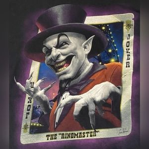 Insane Clown Posse Black T Shirt, Tom Wood Collection, The Ringmaster Size Large